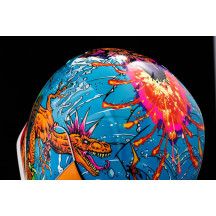 Airform™ Dino Fury Casco — S, Azul