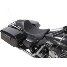 Extended Reach Predator III Seat — 17" driver length, 11-1/2" driver width, fits '97-'07 FLT/FLHT/FLR