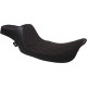 Asiento Predator III de alcance extendido — 78 cm (30-3/4") largo total, compatible con '97-'07 FLT/FLHT/FLR, Negro, Rojo