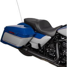 Asiento Freedom Touring — soporte de 15" (38 cm) para piloto, 30,5" (77,5 cm) de largo, Negro