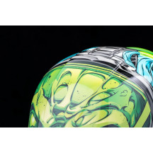 Casco Airframe Pro™ Outbreak — Talla S, carcasa FRP compuesta, Azul