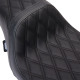 Asiento Predator 1-Up — 76 cm (30") de largo, 30 cm (11-3/4") ancho conductor, Negro
