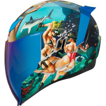 Casco Airflite™ Pleasuredome 4 — Talla M, Azul mate