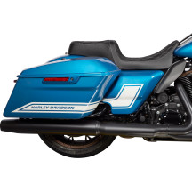 Predator 1-Up Seat — 30 cm driver width, 76 cm length, Black/Silver