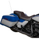 Asiento Performance Predator 2-Up — 76 cm (30") de largo, 30 cm (11-3/4") ancho conductor, Negro/Rojo