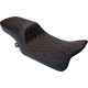 Asiento Performance Predator 2-Up — 76 cm (30") de largo, 30 cm (11-3/4") ancho conductor, Negro/Rojo