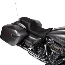 Asiento Performance Predator 2-Up — 76 cm (30"), 30 cm (11-3/4") ancho conductor, 23 cm (9") trasero, Negro