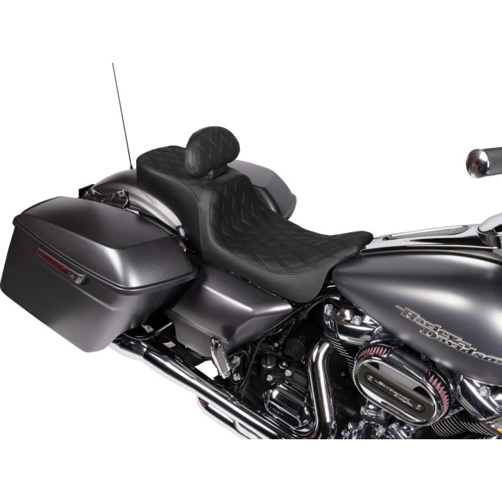 Asiento Performance Predator 2 plazas — 76 cm largo, 30 cm ancho conductor, 23 cm ancho trasero