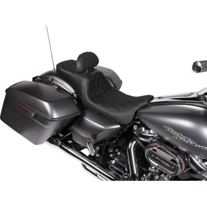 Asiento Performance Predator 2 plazas — 76 cm largo, 30 cm ancho conductor, 23 cm ancho trasero
