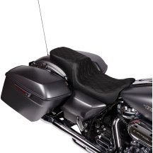 Performance Predator 2-Up Seat — 11-3/4" driver width, 30" overall length, 9" rear width
