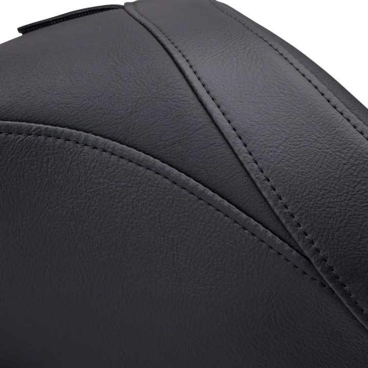 Asiento Freedom Touring — 38 cm ancho del conductor, 77.5 cm largo, Negro, acepta respaldos montados en el bastidor