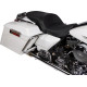 Asiento Freedom Touring — 38 cm ancho del conductor, 77.5 cm largo, Negro, acepta respaldos montados en el bastidor