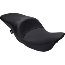 Asiento Freedom Touring — 38 cm ancho del conductor, 77.5 cm largo, Negro, acepta respaldos montados en el bastidor