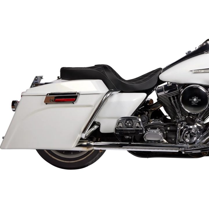Freedom Touring Seat — 38 cm driver width, 77.5 cm length, Black