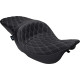 Freedom Touring Seat — 38 cm driver width, 77.5 cm length, Black