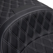 Freedom Touring Seat — 38 cm driver width, 77.5 cm length, Black