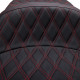 Asiento Freedom Touring — 77.5 cm longitud total, 38 cm ancho del conductor