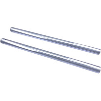 Fork Tubes — 39 mm (1.54") × 666.75 mm (26.25"), Chrome, Pair