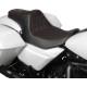 Predator III Seat — 76 cm (30") length, 30.5 cm (12") driver width, 15 cm (6") rear width, Black/Red