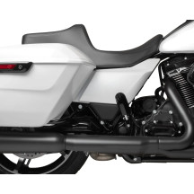 Predator III Asiento — 76 cm largo, 30,5 cm ancho conductor, 15 cm ancho trasero, Negro