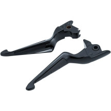 ISO® Juego de palancas — Hidráulico, freno y embrague, Negro brillo