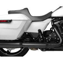 Asiento Predator III — 75 cm largo, 30.5 cm ancho delantero, 23 cm ancho trasero, Negro