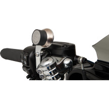 iOmounts™ Device Mount — Handlebar switch, Universal compatibility, Chrome