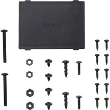 Tab-Lock™ Spring Loaded Holder — Fits large devices, AMPS hole mount, Black