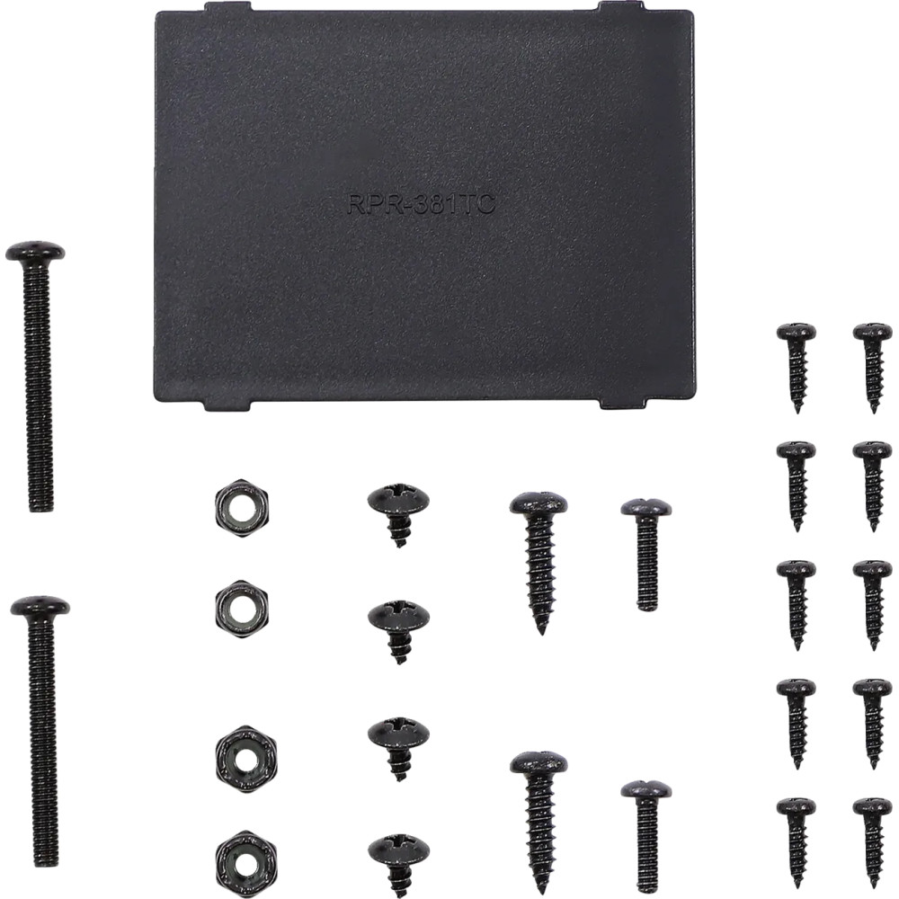 Tab-Lock™ Spring Loaded Holder — Fits large devices, AMPS hole mount, Black