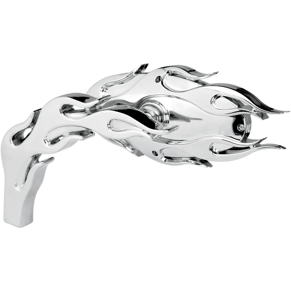 Micro-Mirror — 44.45 mm (1-3/4") height, 10.16 cm (4") width, Chrome, Silver