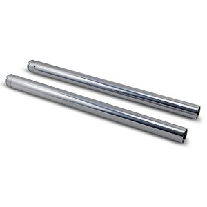 Fork Tubes — 41.00 mm diameter, 580.10 mm length, Chrome