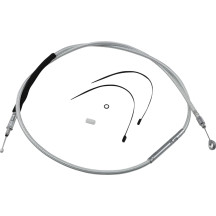 High-Efficiency Braided Sterling Chromite II® Clutch Cable — Housing 174.5 cm (68-11/16"), Travel 79 mm (3-1/8")