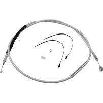 High-Efficiency Braided Sterling Chromite II® Clutch Cable — Housing 174.5 cm (68-11/16"), Travel 79 mm (3-1/8")