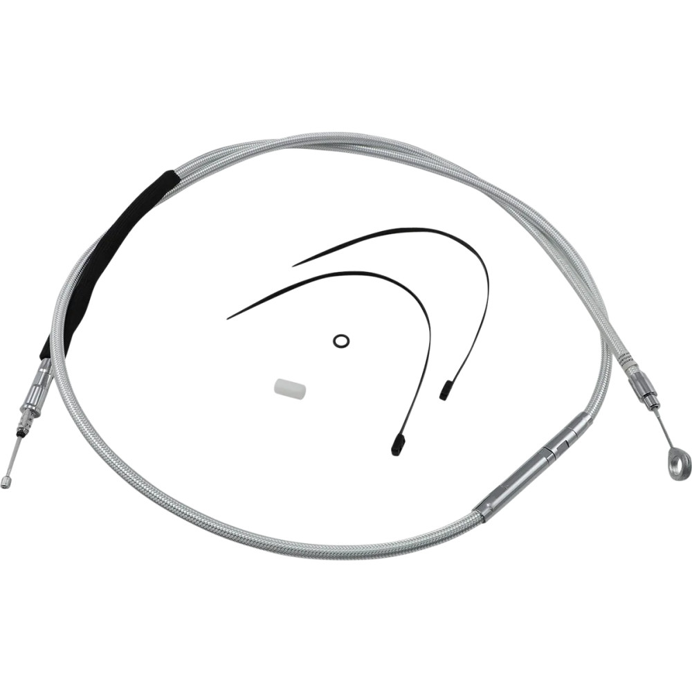 High-Efficiency Braided Sterling Chromite II® Clutch Cable — Housing 174.5 cm (68-11/16"), Travel 79 mm (3-1/8")