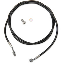 Cable de embrague de vinilo negro — 38–43 cm (15"–17"), Ape Hanger