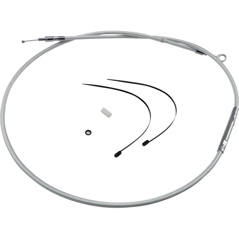 High-Efficiency Braided Sterling Chromite II® Clutch Cable — 200 cm housing, 79 mm travel, 83.5 cm adjuster