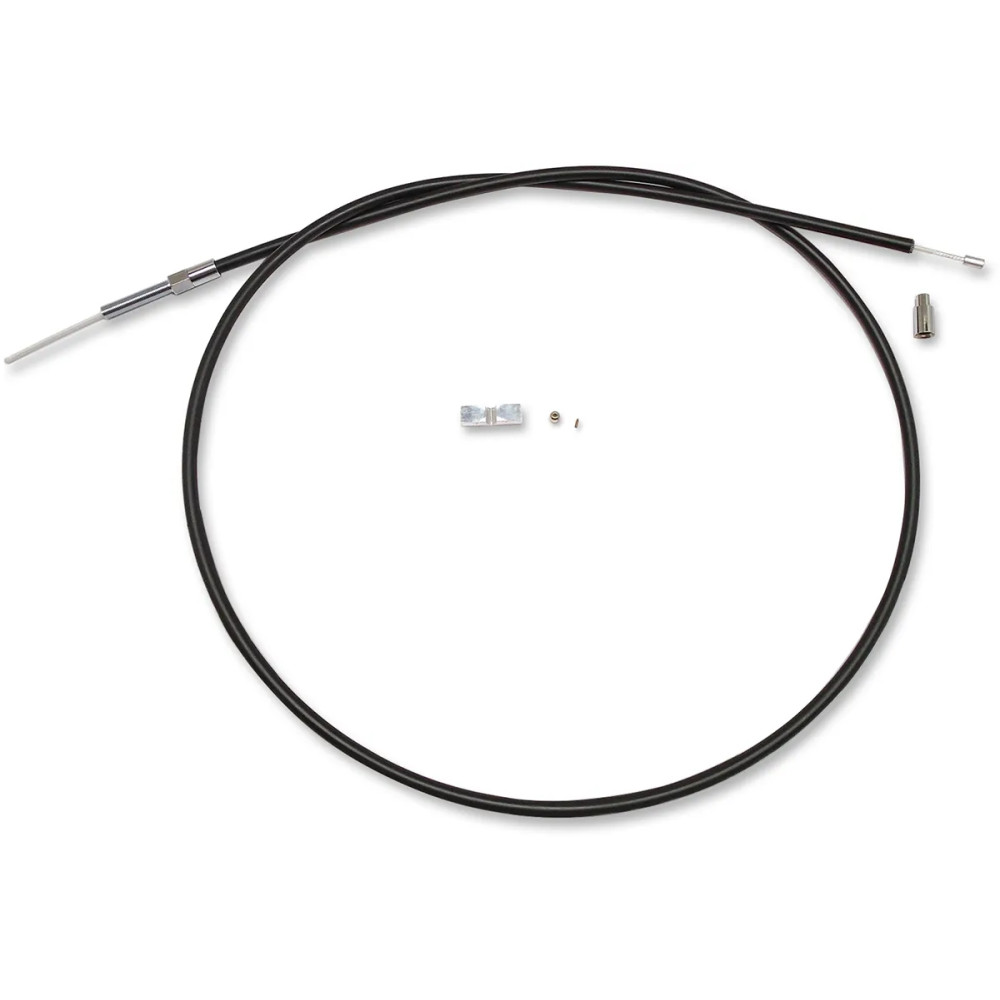 BYO™ Build Your Own™ Clutch Cable Kit — 74", Black, Chrome