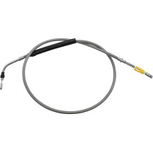 Cable de embrague trenzado de acero inoxidable — Ape Hanger, 45,5–51 cm (18"–20"), Pulido