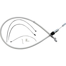 Sterling Chromite II® Quick Connect Upper Clutch Cable — 38" overall length, 59 mm travel, Chrome