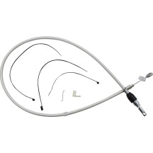 Sterling Chromite II® Quick Connect Upper Clutch Cable — 42" overall, 59 mm travel, Chrome