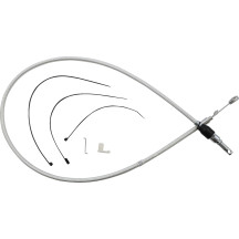 Sterling Chromite II® Quick Connect Upper Clutch Cable — 44" (112 cm), 59 mm (2-5/16") travel, Chrome