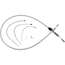 Sterling Chromite II® Quick Connect Upper Clutch Cable — 45" overall, 59 mm travel, Chrome