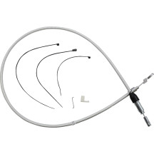 Sterling Chromite II® Quick Connect Upper Clutch Cable — 46" overall, 59 mm travel, Chrome