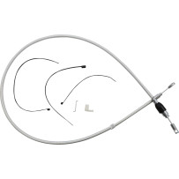 Sterling Chromite II® Quick Connect Upper Clutch Cable — 50 in (127 cm), 59 mm (2-5/16 in), Chrome