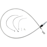 Sterling Chromite II® Quick Connect Upper Clutch Cable — 137 cm (54"), 59 mm (2-5/16"), Chrome