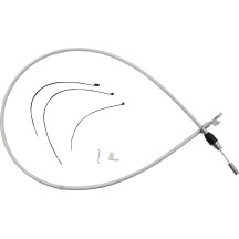 Sterling Chromite II® Quick Connect Upper Clutch Cable — 142 cm (56") , 59 mm (2-5/16") , Chrome