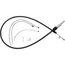 Black Pearl™ Quick Connect Upper Clutch Cable — 38", Black