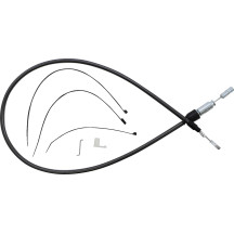 Black Pearl™ Quick Connect Upper Clutch Cable — 40", 59 mm travel, Black