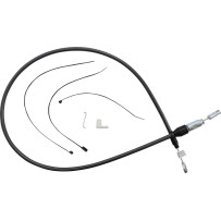 Black Pearl™ Quick Connect Upper Clutch Cable — 42" (106.5 cm) overall length, 59 mm (2-5/16") travel, Black