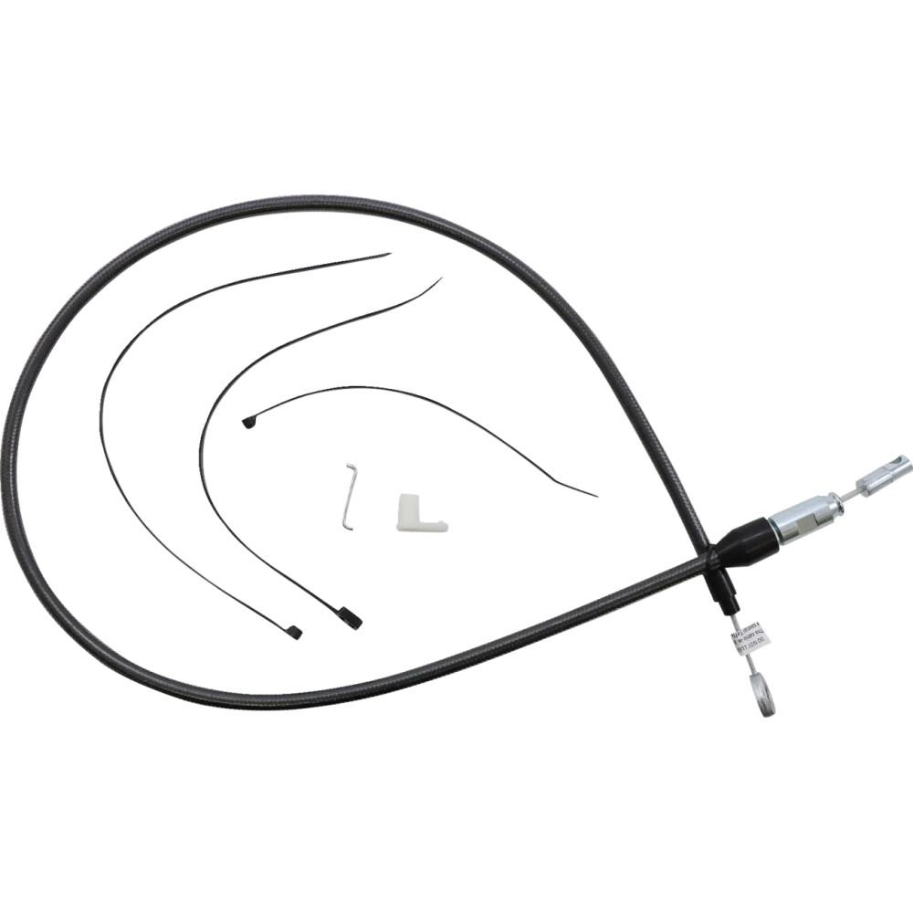 Black Pearl™ Quick Connect Upper Clutch Cable — 42" (106.5 cm) overall length, 59 mm (2-5/16") travel, Black